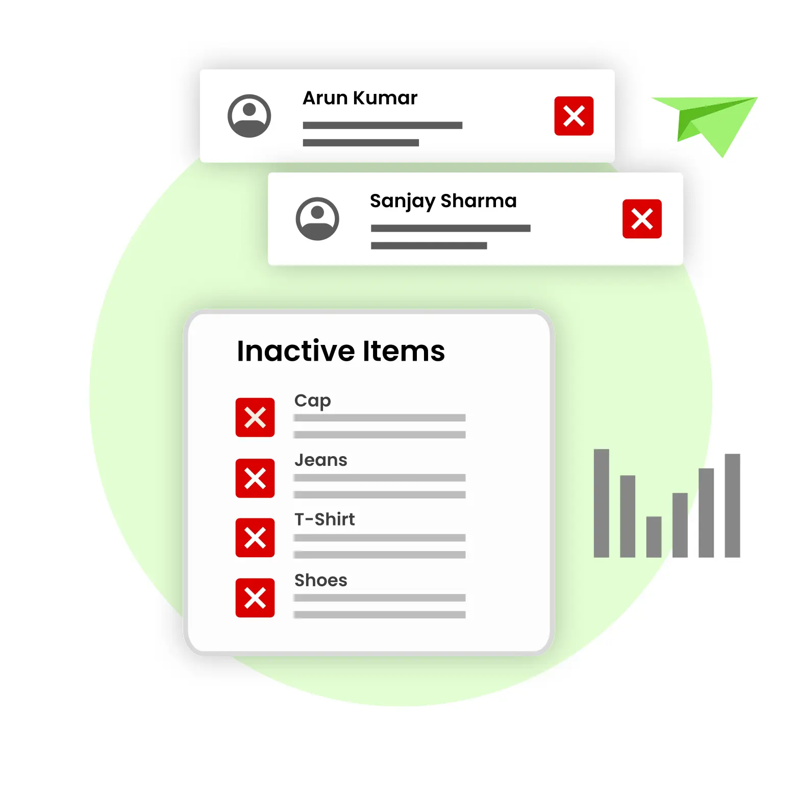 Merchant Inactive Business Data on Mobile App for Android iOS | Livekeeping - Business ...